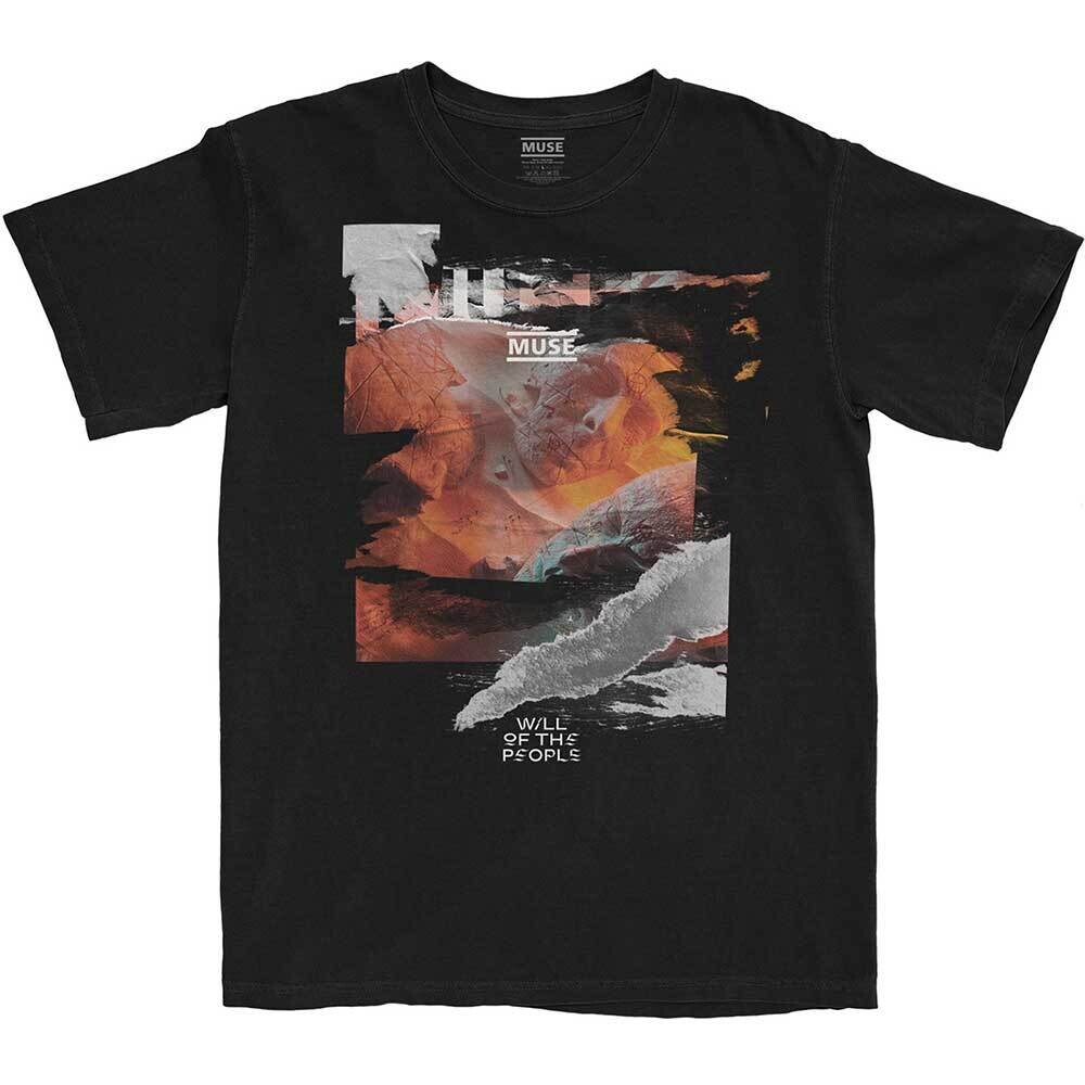 Muse Will Of The People Album Cover Black T-shirt