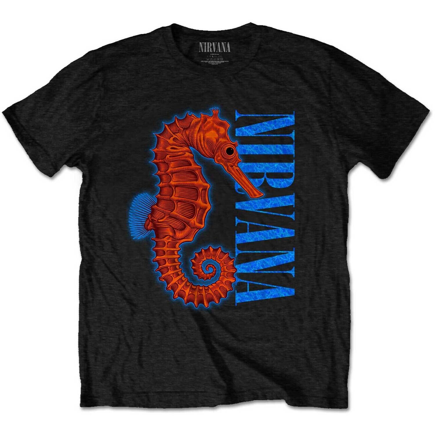 Nirvana All Apologies Seahorse T-shirt