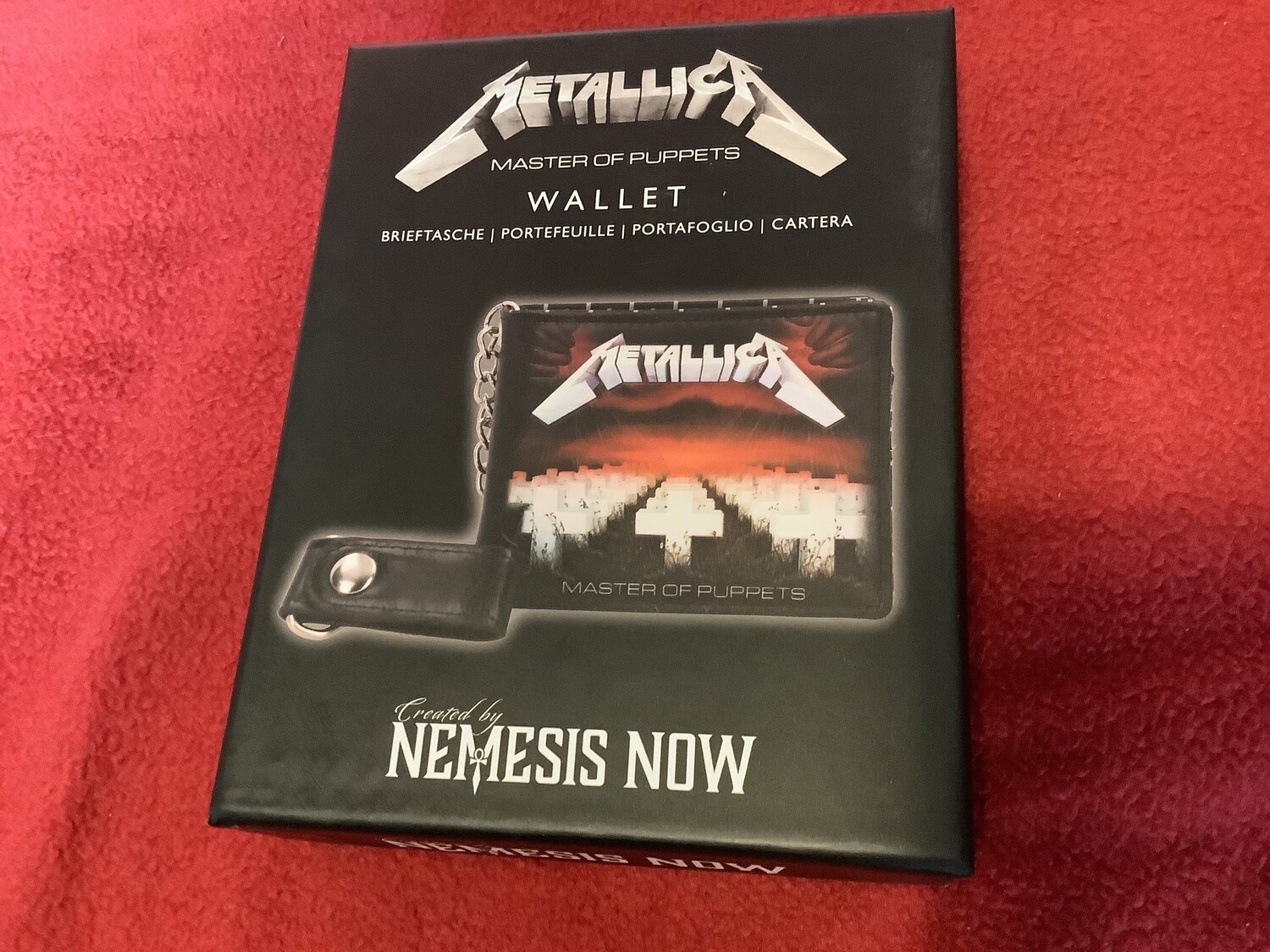 Metallica Master Of Puppets Wallet
