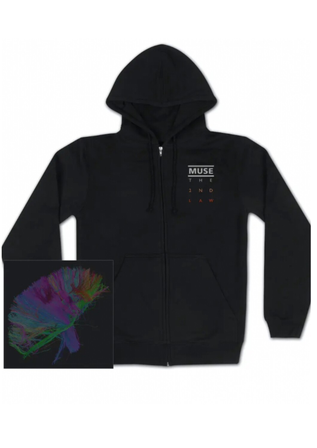 Muse The 2end Law (Second Law) Full Zip Hoodie Hoody