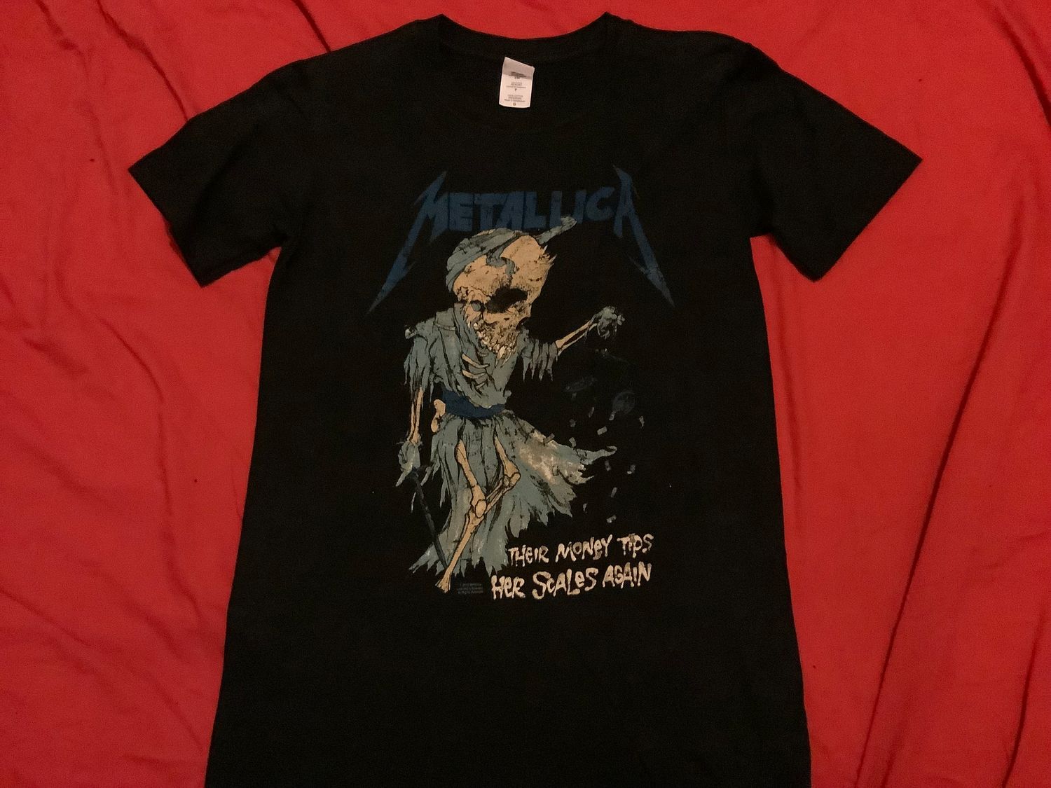 Metallica Doris T-shirt (Size S ONLY)