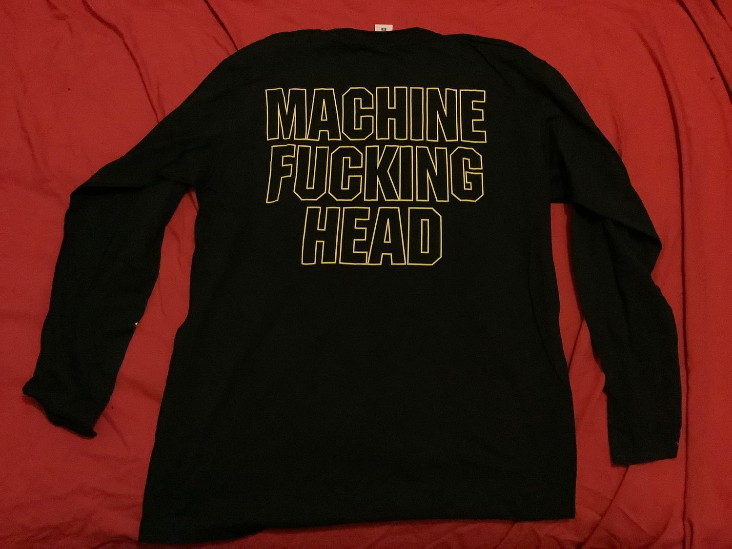 Machine Head Machine F@cking Head Long Sleeve T-shirt (Size  M Only)