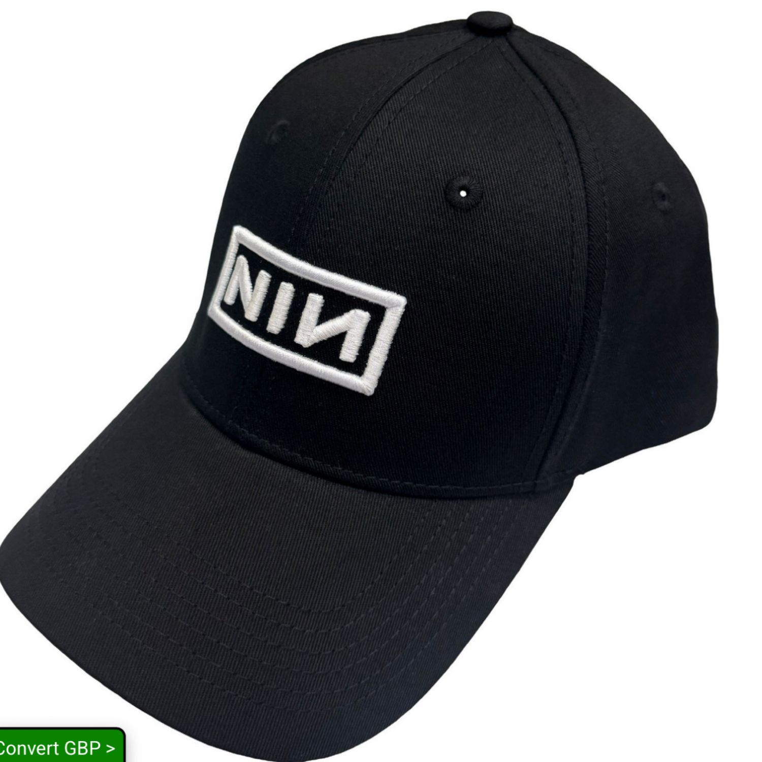 Nine Inch Nails Unisex Baseball Cap: Classic Logo