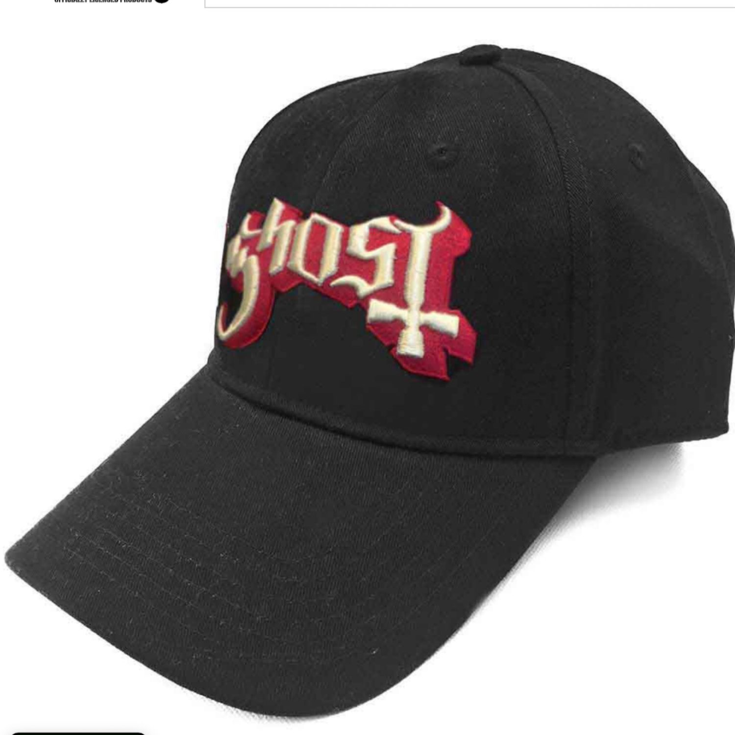Ghost Unisex Baseball Cap: Logo