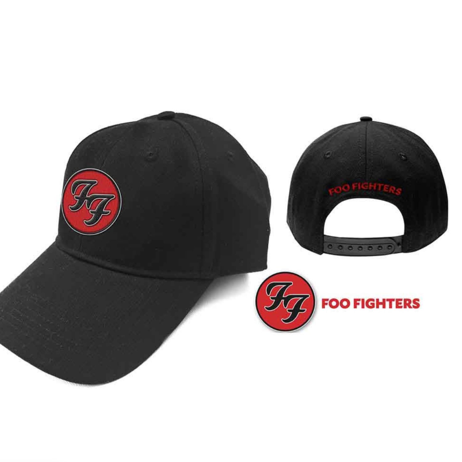 Foo Fighters Unisex Baseball Cap: FF Logo