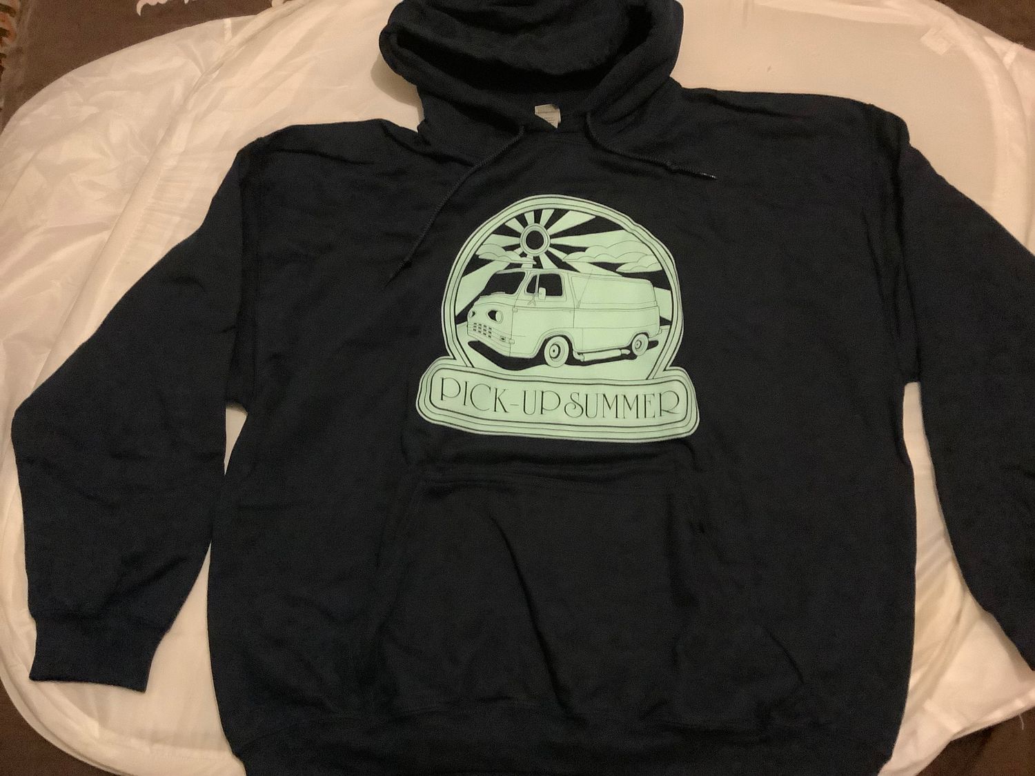 FU Manchu Pick Up Summer Blue Hoodie