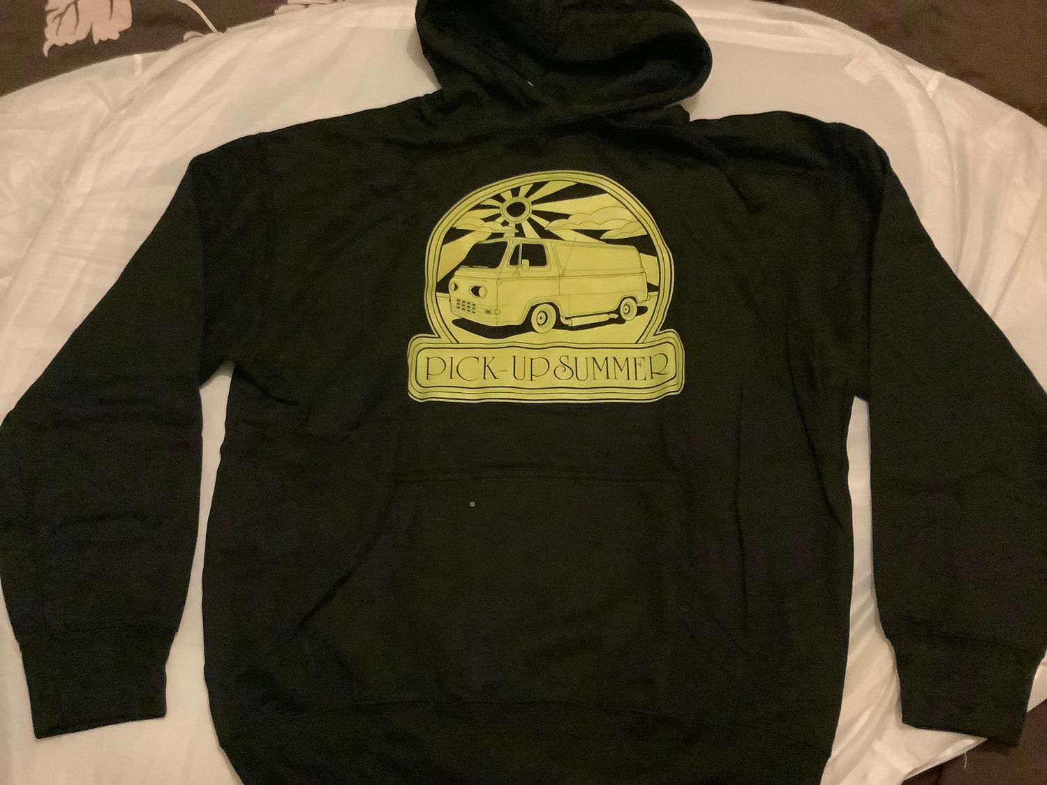 FU Manchu Pick Up Summer (Yellow) Hoodie Hooded Jumper