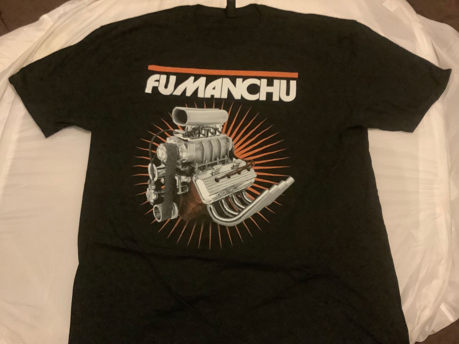 FU Manchu Hot Rod Engine Block T-shirt