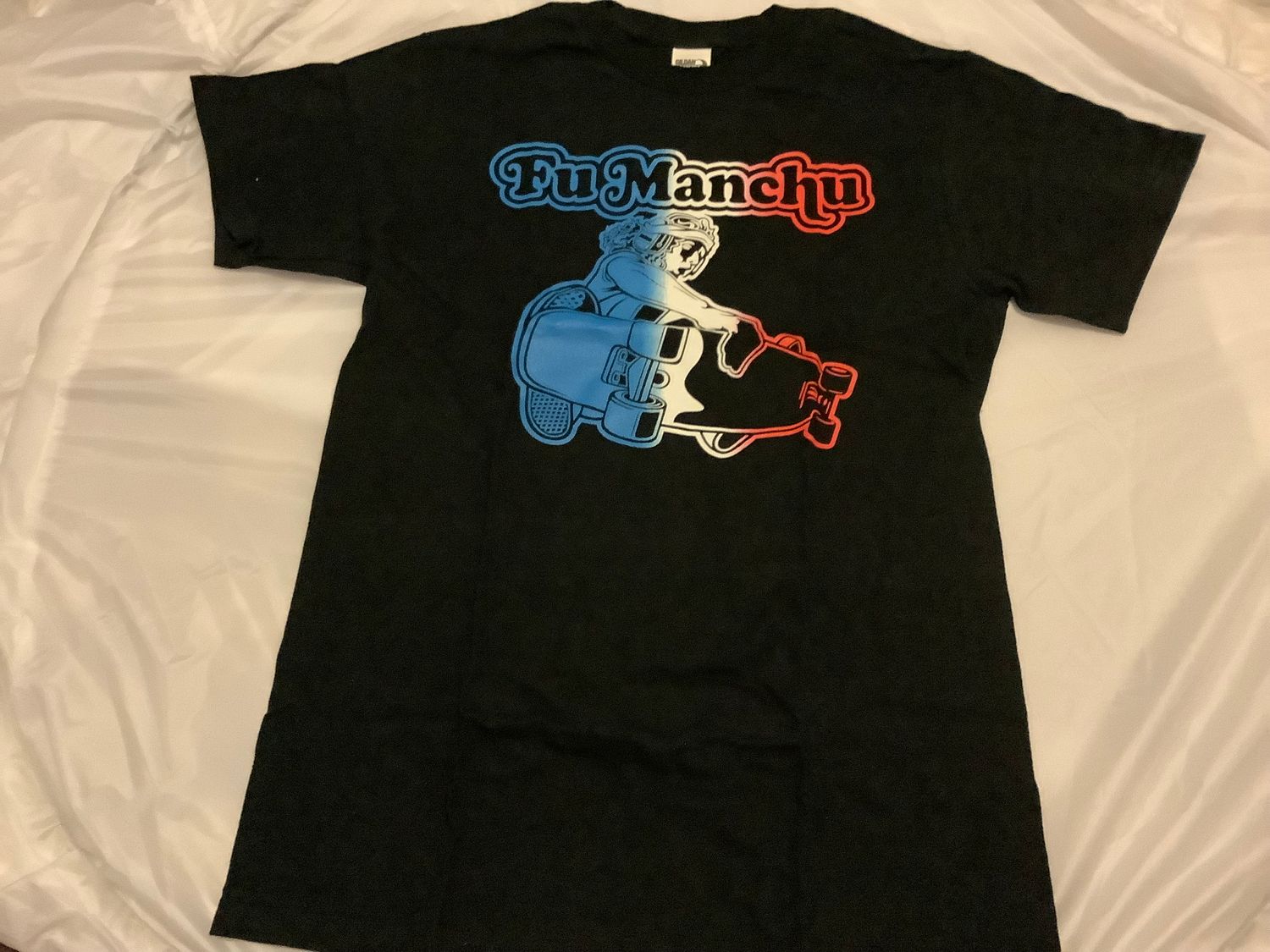FU Manchu Action is Go  New Skate Tri-Colour   T-shirt