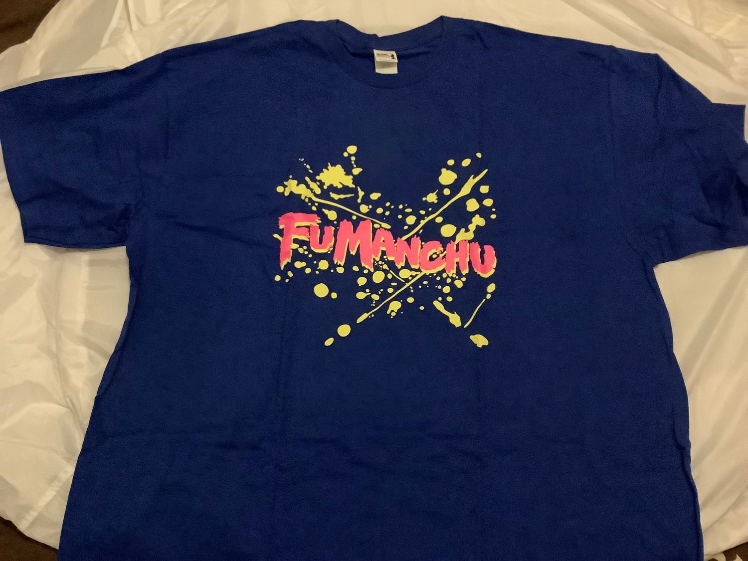 FU Manchu My Wave Logo Royal Blue T-shirt