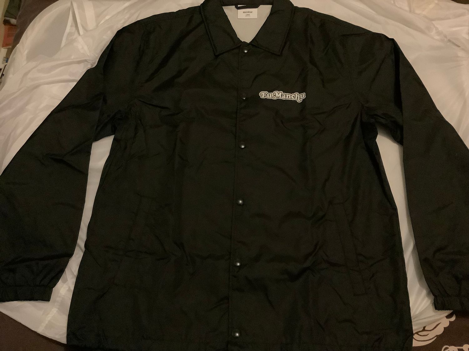 FU Manchu Action is Go Rain Mack Windbreaker Coat Jacket