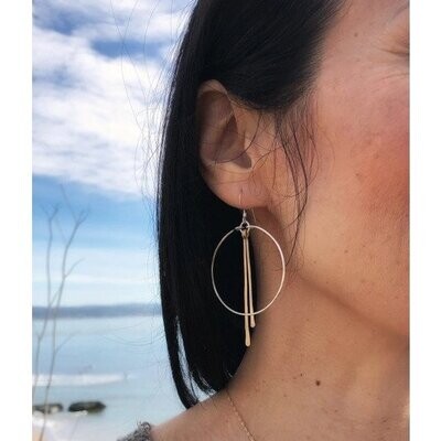 Dangle & hoop earrings