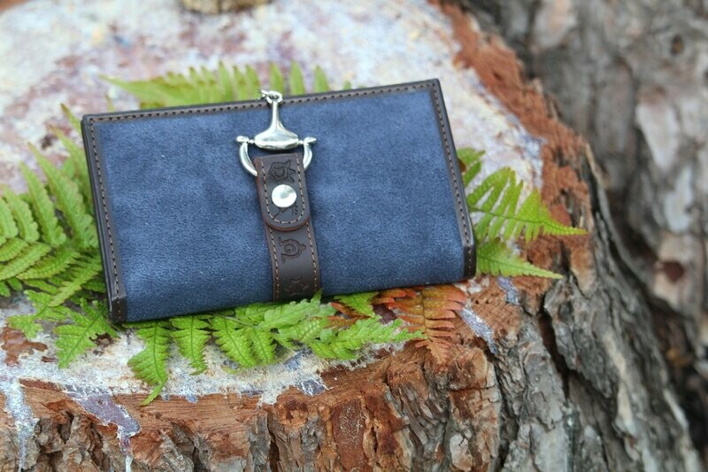 Cartera Lucca azul