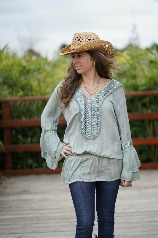 Blusa Bristol verde