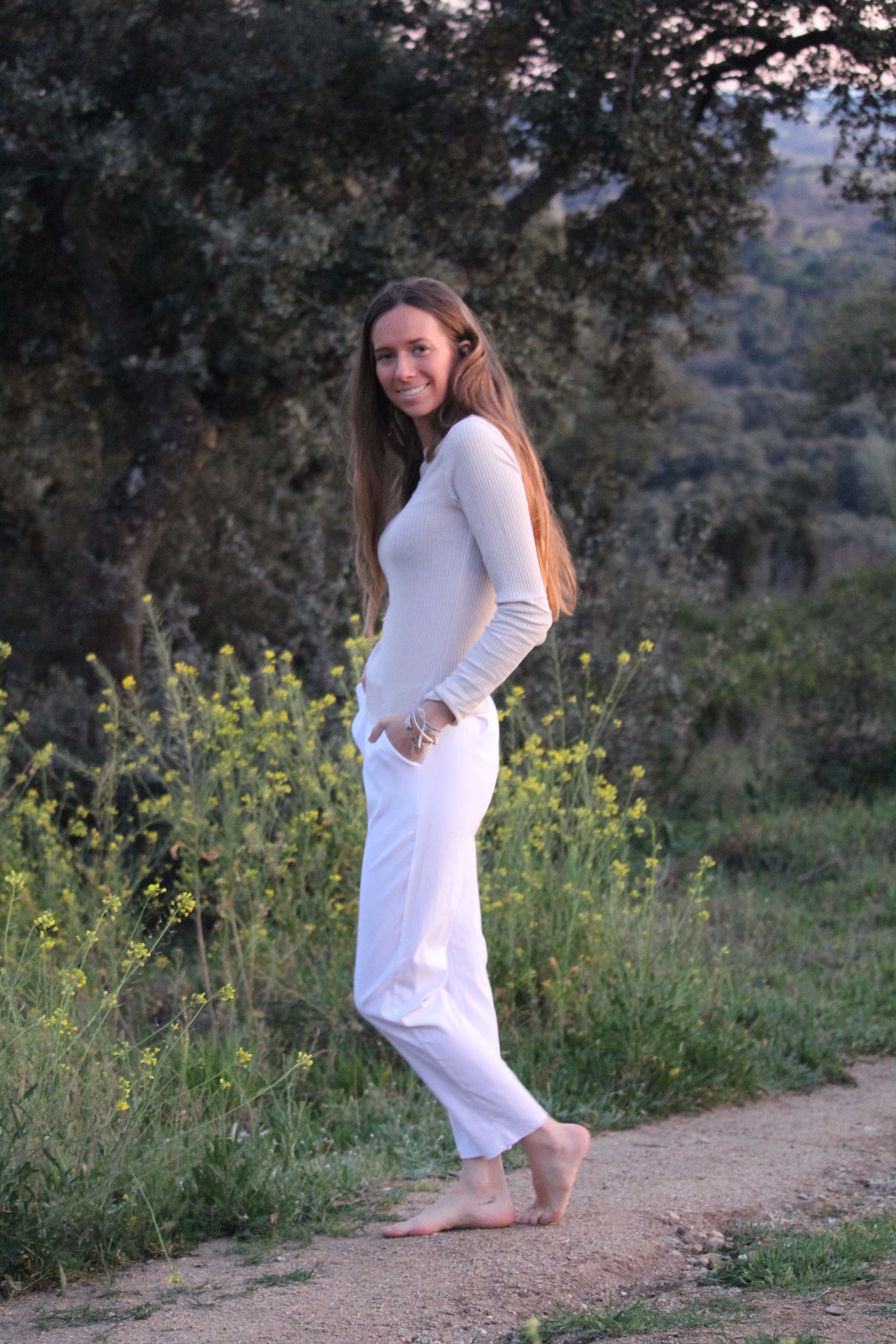 Pantalón blanco  Doure