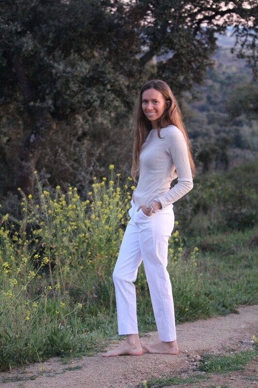 Pantalón blanco  Doure