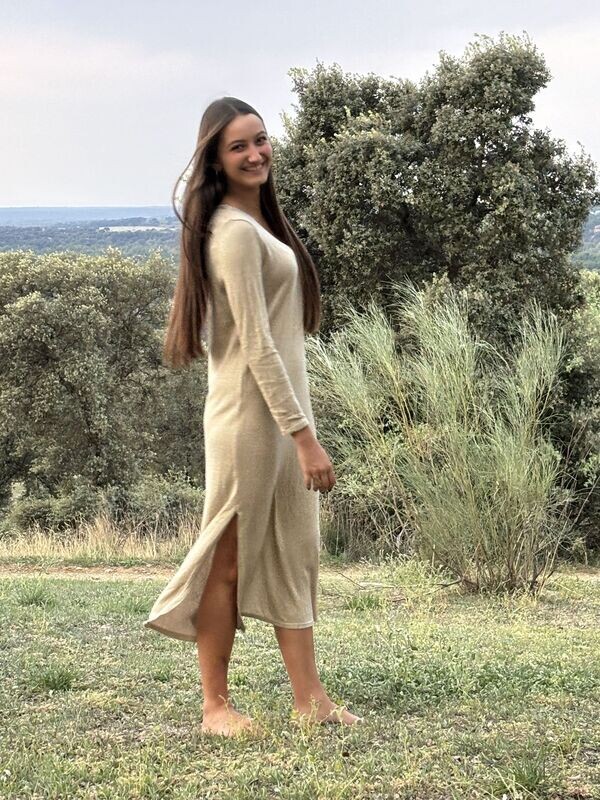 Vestido Daya beige