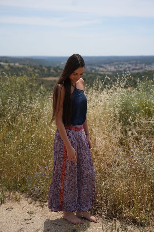 Pantalón seda Tiaré Pantalón seda Tiaré