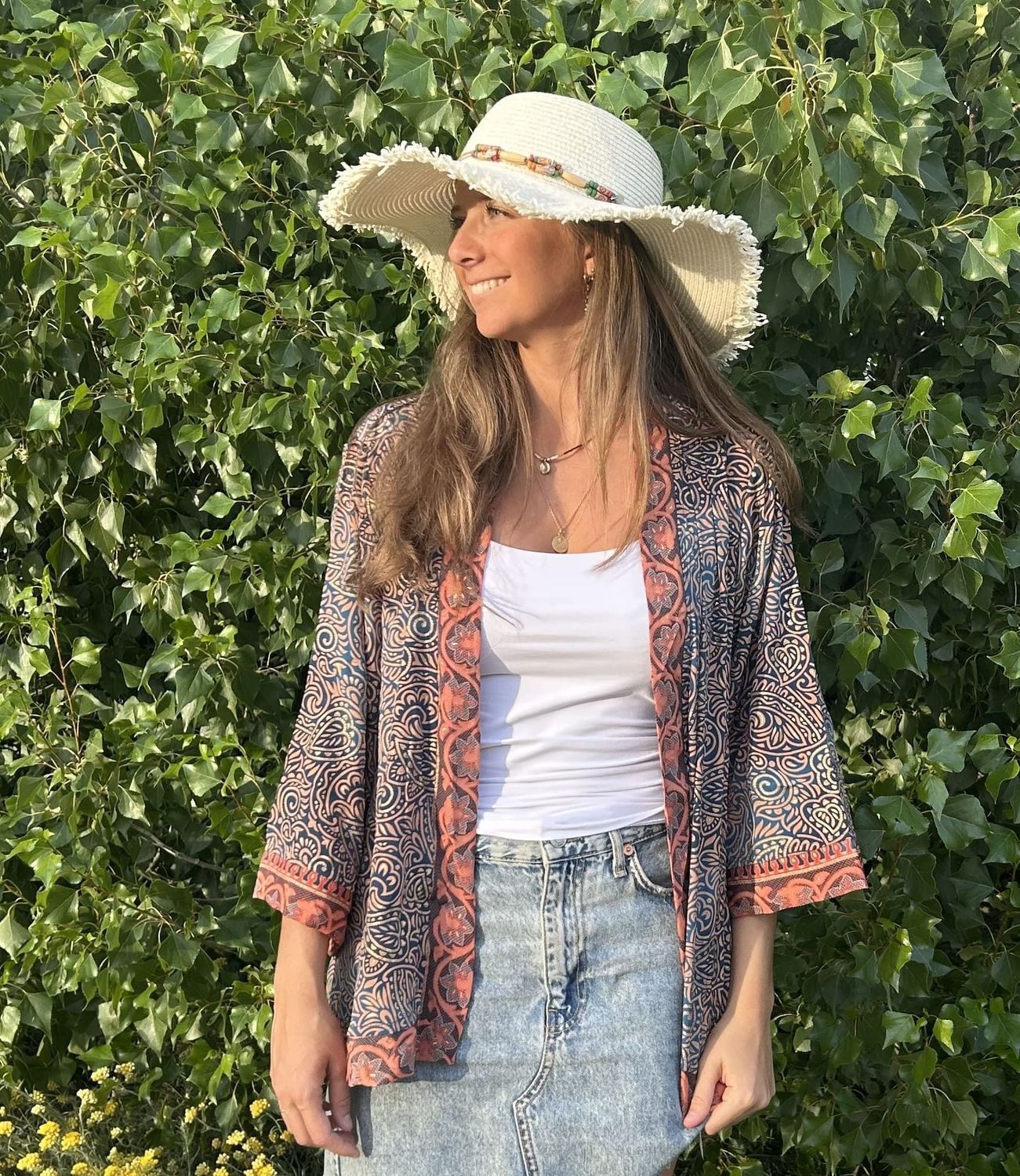 Kimono seda  Shany