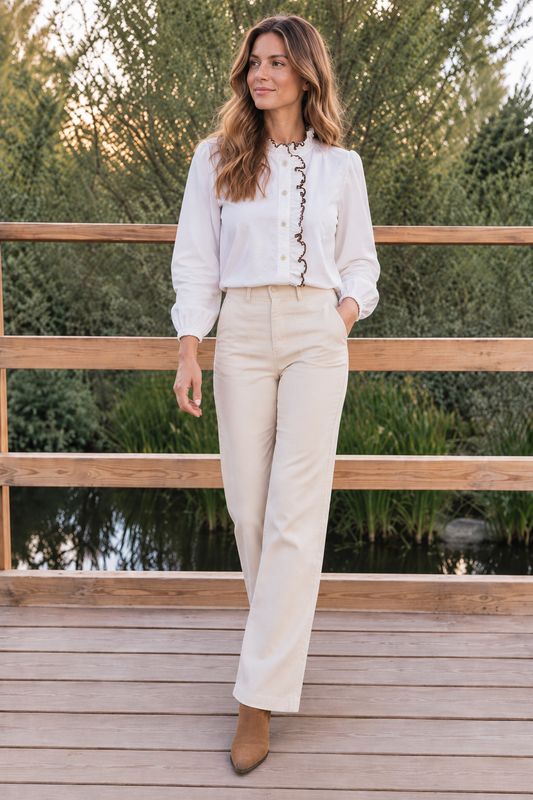 Blusa Bristol blanca