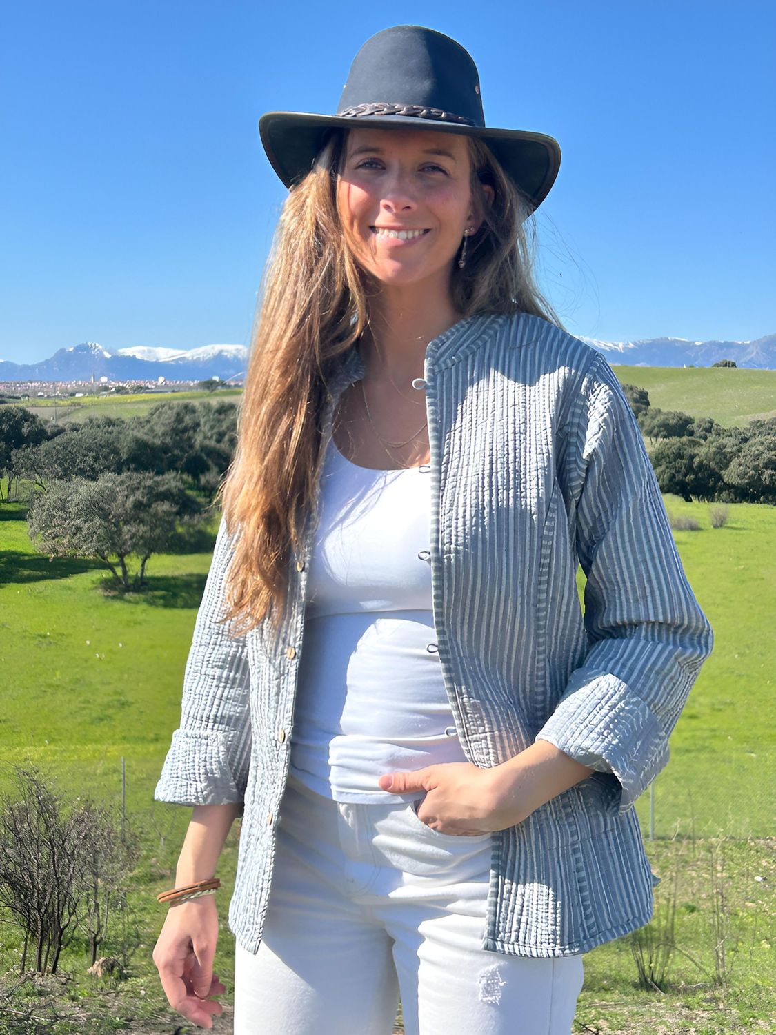 Chaqueta Brisbane reversible algodón