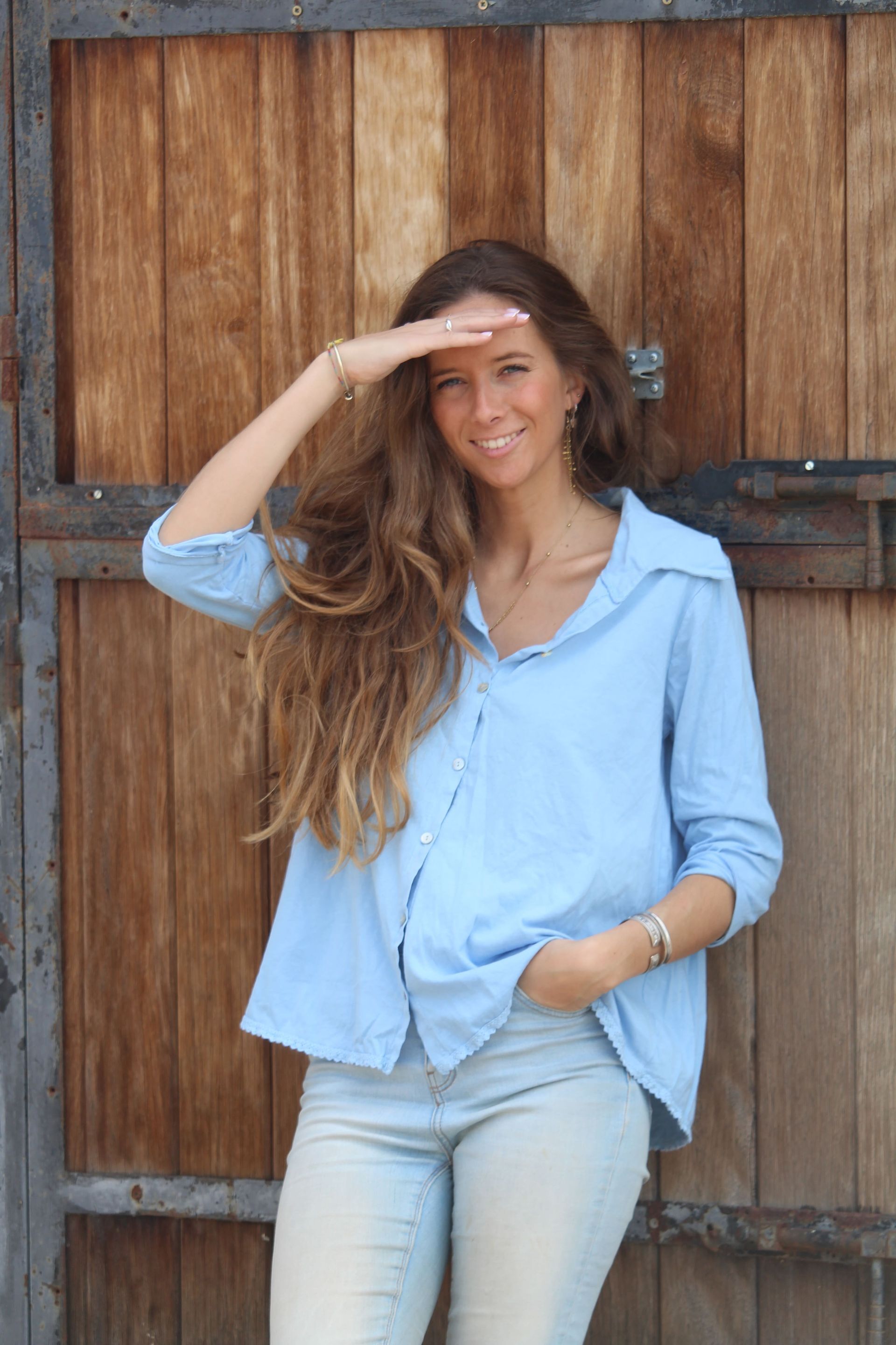 Polera azul