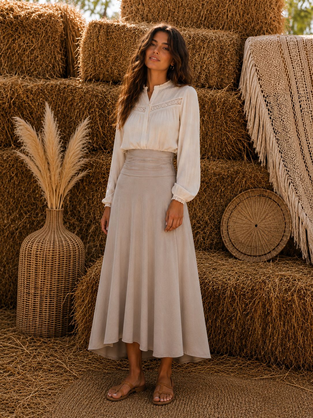 Falda Style Beige Falda Style Beige