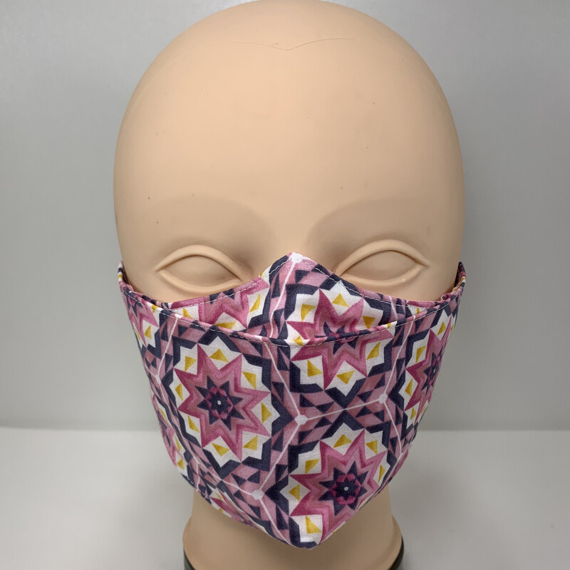 Geometric pink