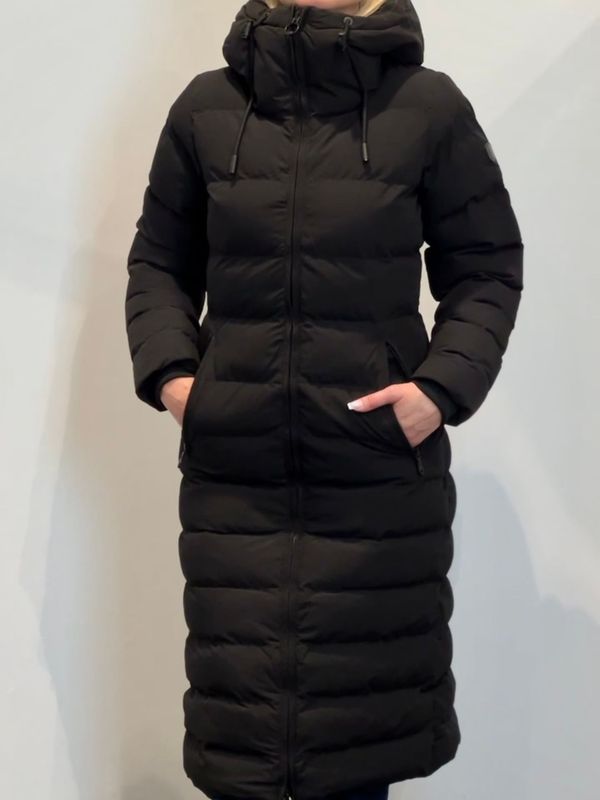 Wellensteyn Cordoba Long Damenmantel Winter schwarz