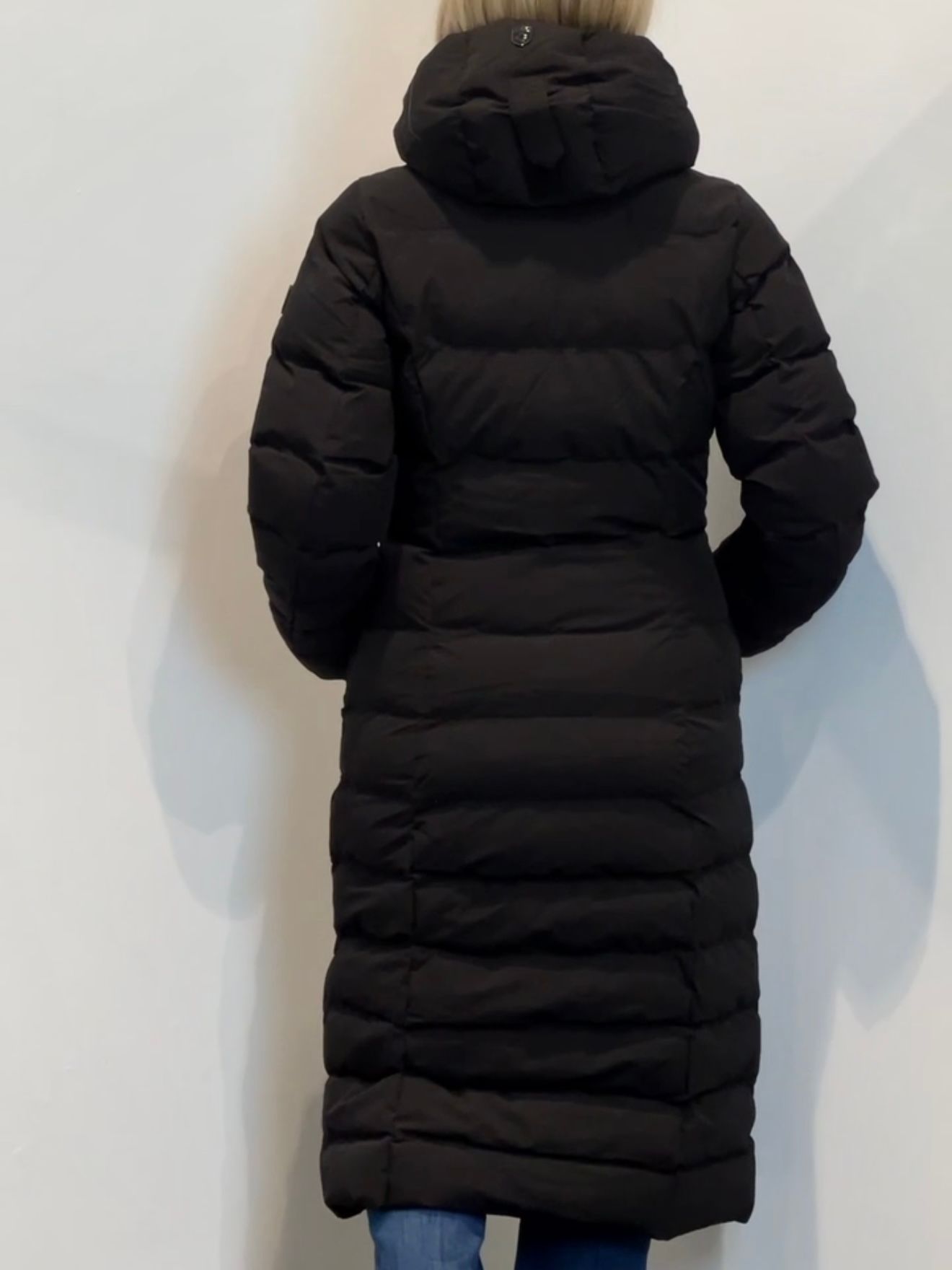 Wellensteyn Cordoba Long Damenmantel Winter schwarz