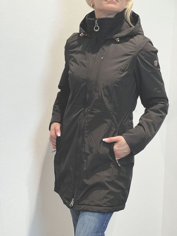 Wellensteyn Stockholm Damenjacke Winter schwarz