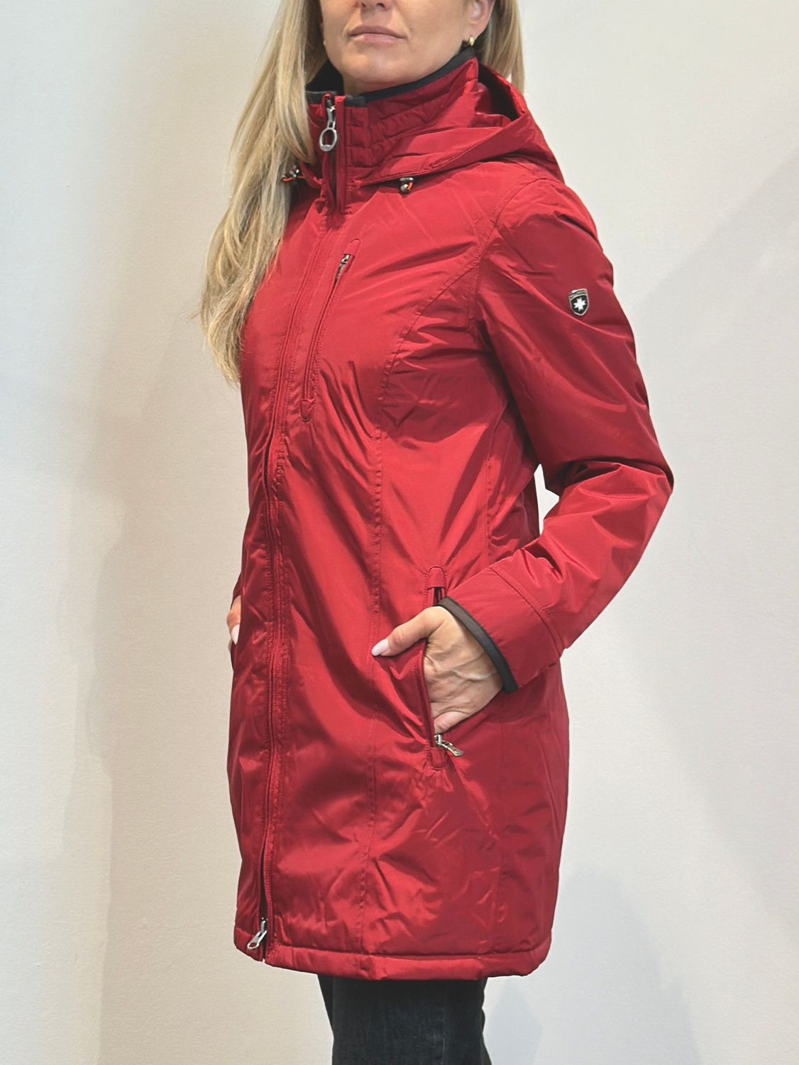 Wellensteyn Stockholm Damenjacke Winter darkred