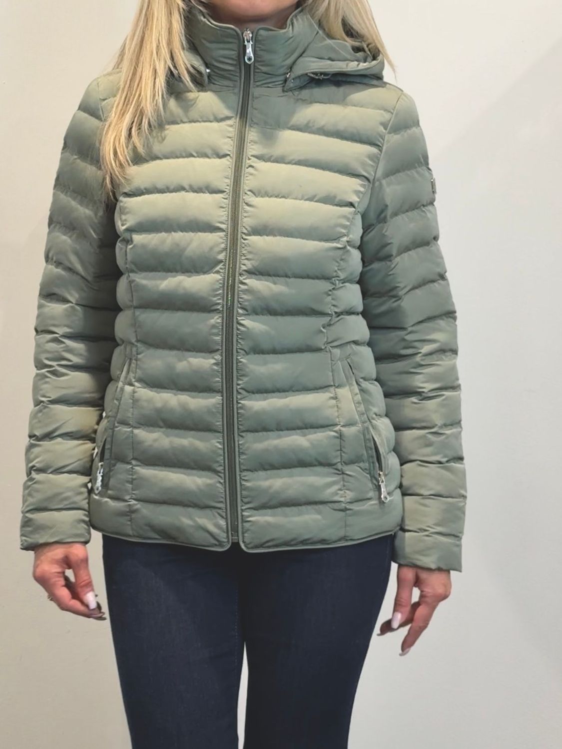 Wellensteyn Italy Hood Damenjacke Winter salbei
