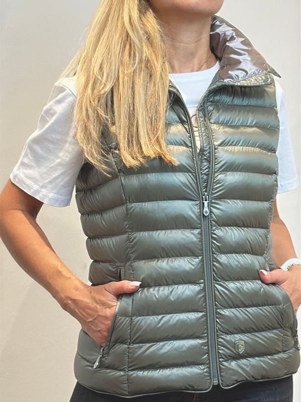 Wellensteyn Italy Vest Hood Damenweste salbei