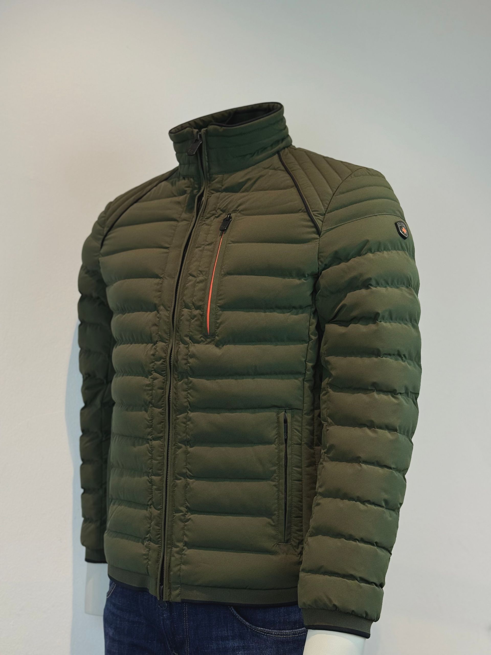 Wellensteyn Molecule Men Herrenjacke darkarmy orange