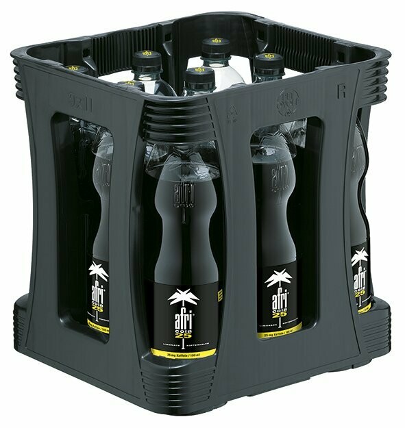 Afri Cola
(6x 1,0l FL / Glas / 11.99 € inkl. MwSt. zzgl. Pfand ) Afri Cola
(6x 1,0l FL / Glas / 11.99 € inkl. MwSt. zzgl. Pfand )