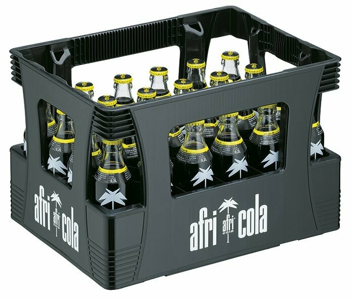Afri Cola
(24 x 0,2l FL / Glas / 18,49 € inkl. MwSt. zzgl. Pfand) Afri Cola
(24 x 0,2l FL / Glas / 18,49 € inkl. MwSt. zzgl. Pfand)