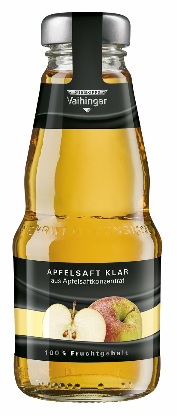 Niehoffs Vaihinger Apfel klar  (24x 0,2l Glas FL 19,99€ inkl. MwSt. zzgl. Pfand)