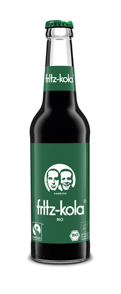 fritz kola bio
(24x 0,33l FL Glas 25,99 € inkl. MwSt. zzgl. Pfand)