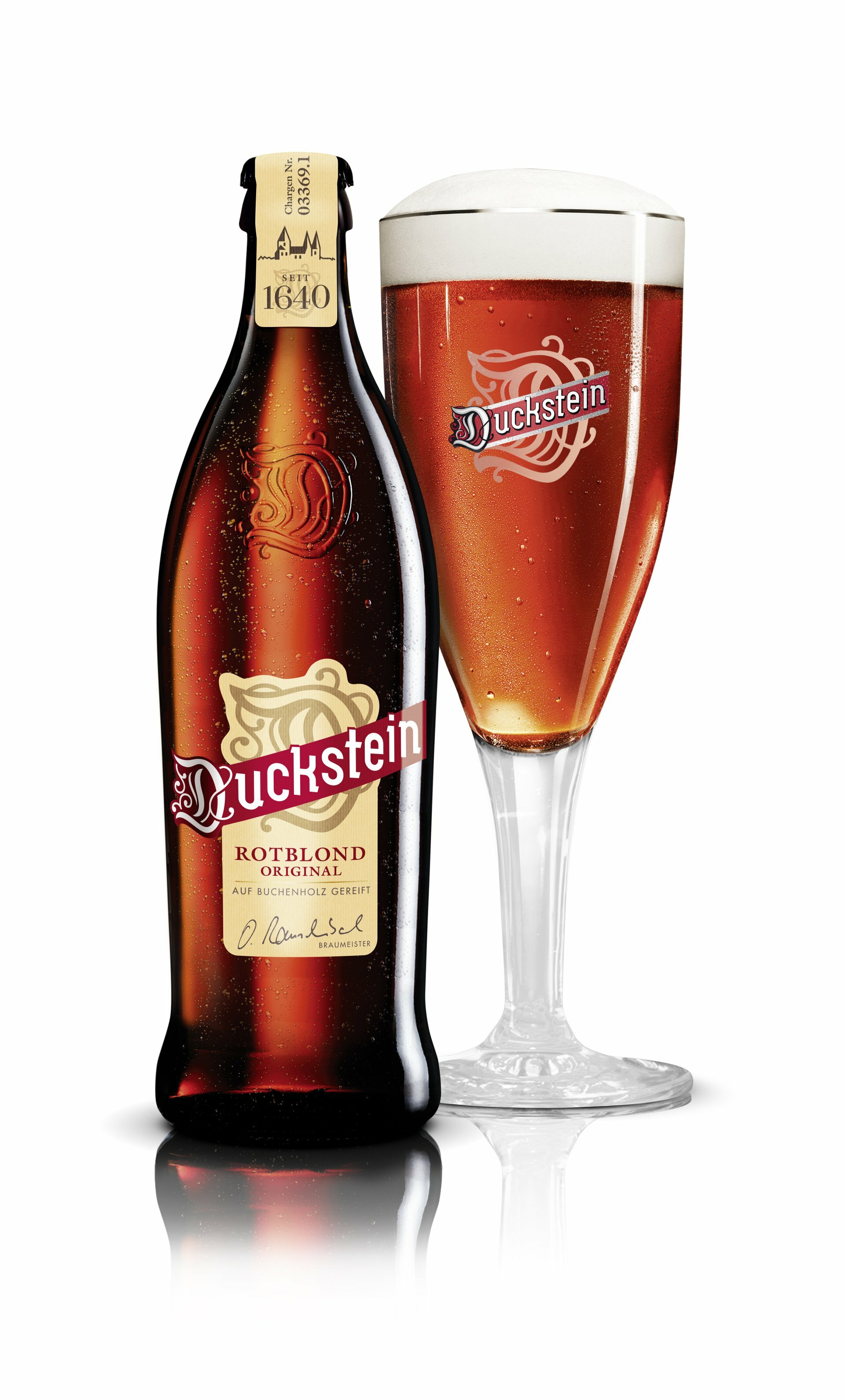 Duckstein Rotblond Original
(08x 0,5l  FL Glas 16,99 € inkl. MwSt. zzgl. Pfand)