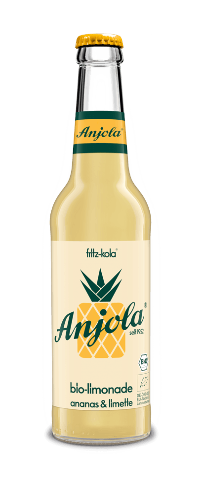 Anjola-Bio Limonade
(24x 0,33l FL Glas 26,99 € inkl. MwSt. zzgl. Pfand)