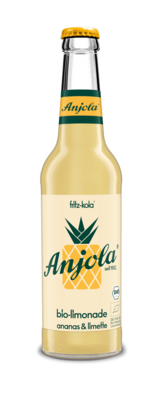 Anjola-Bio Limonade
(24x 0,33l FL Glas 26,99 € inkl. MwSt. zzgl. Pfand)