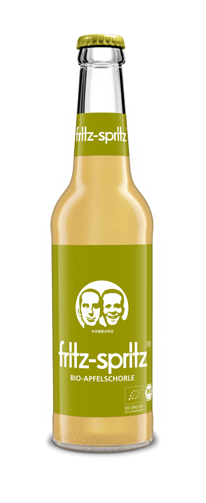 fritz-spritz-bio Apfelschorle (24x 0,33l FL Glas 27,99 € inkl. MwSt. zzgl. Pfand)