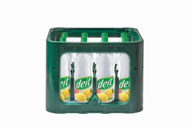 Deit Zitrone klar (12x 1,0l PET FL 12,99€ inkl. MwSt. zzgl. Pfand) Deit Zitrone klar (12x 1,0l PET FL 12,99€ inkl. MwSt. zzgl. Pfand)