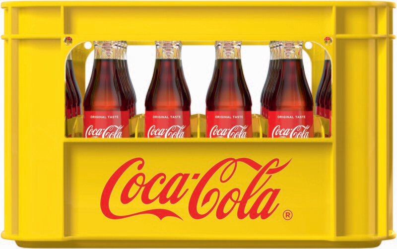 Coca Cola
(24x 0,33l FL Glas 20,99 € inkl. MwSt. zzgl. Pfand) Coca Cola
(24x 0,33l FL Glas 20,99 € inkl. MwSt. zzgl. Pfand)