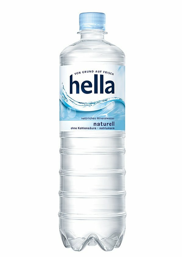 Hella Still (12x 1,0l PET FL 10.79 € inkl. MwSt. zzgl. Pfand)