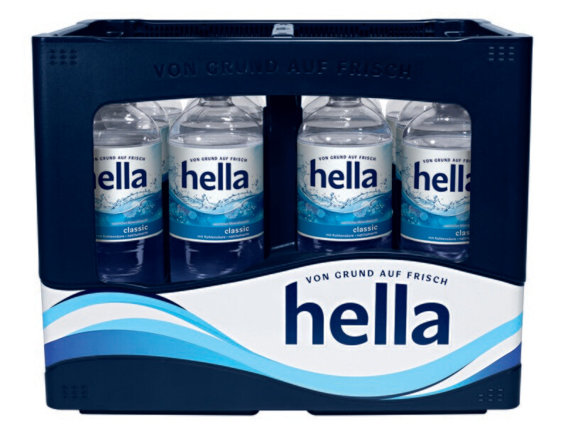 Hella Brunnen (12x 1,0l PET FL 10.79 € inkl. MwSt. zzgl. Pfand) Hella Brunnen (12x 1,0l PET FL 10.79 € inkl. MwSt. zzgl. Pfand)