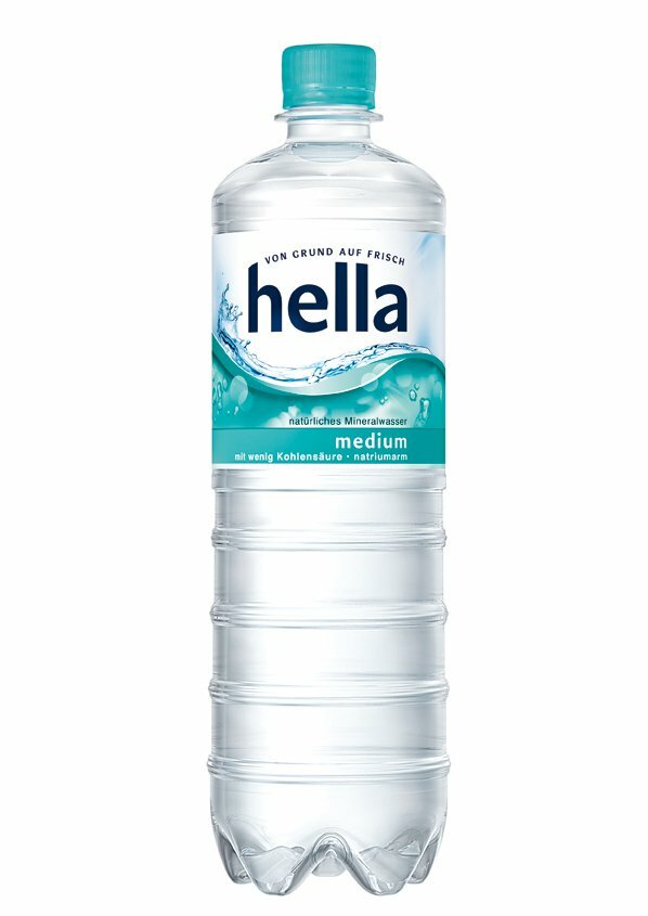 Hella Medium (12x 1,0l PET FL 10.79 € inkl. MwSt. zzgl. Pfand)