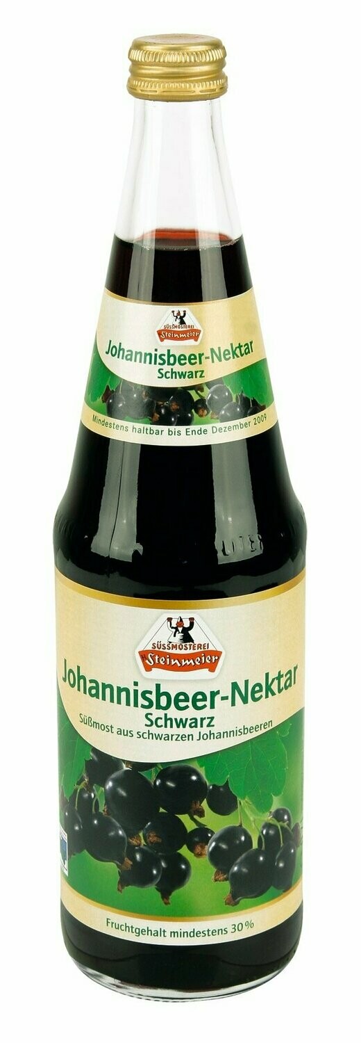 Steinmeier Johannesbeer- Nektar Schwarz 6x 0,7l  FL Glas 13.69€ inkl. MwSt. zzgl. Pfand