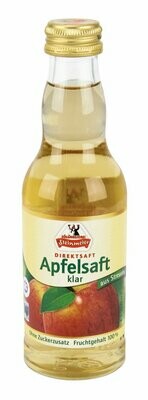 Steinmeier Apfelsaft klar (12x 0,2l  FL Glas 11.49 € inkl. MwSt. zzgl. Pfand)